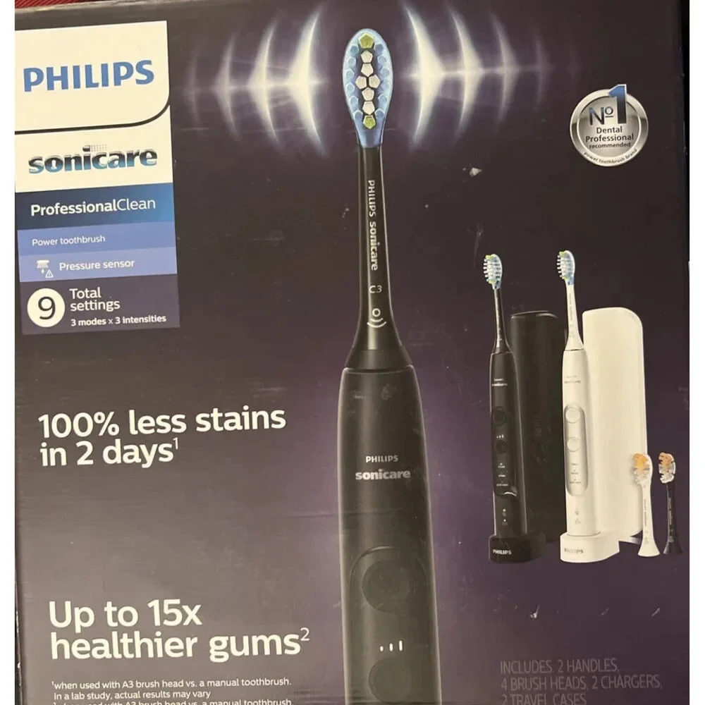 Philips Sonicare Professional Clean Power Toothbrush Set - Open Box